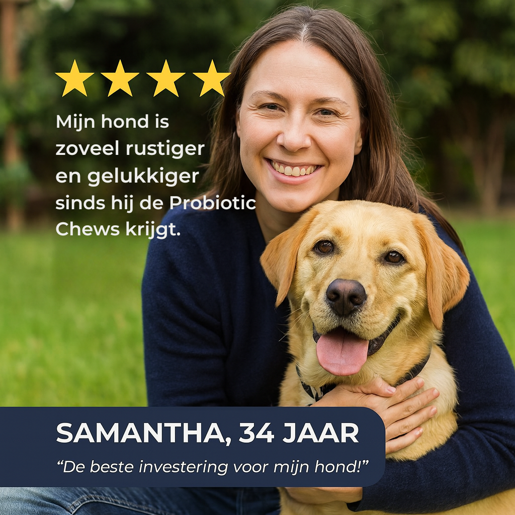 Probiotica Chews | Voor een Blije, Gezonde Hond